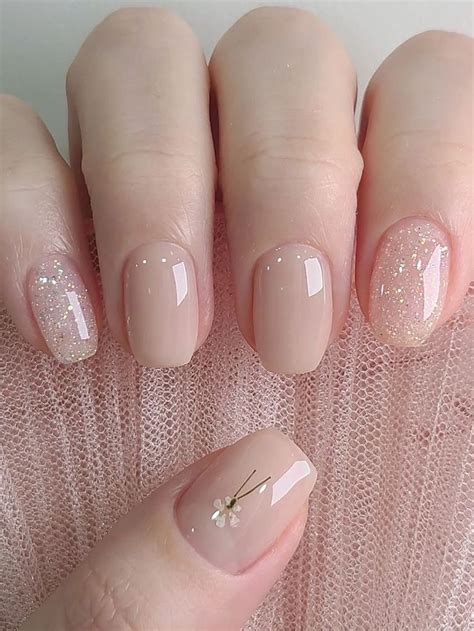 short nude nails|45 Chic Nude Nail Designs That Are Always in Style